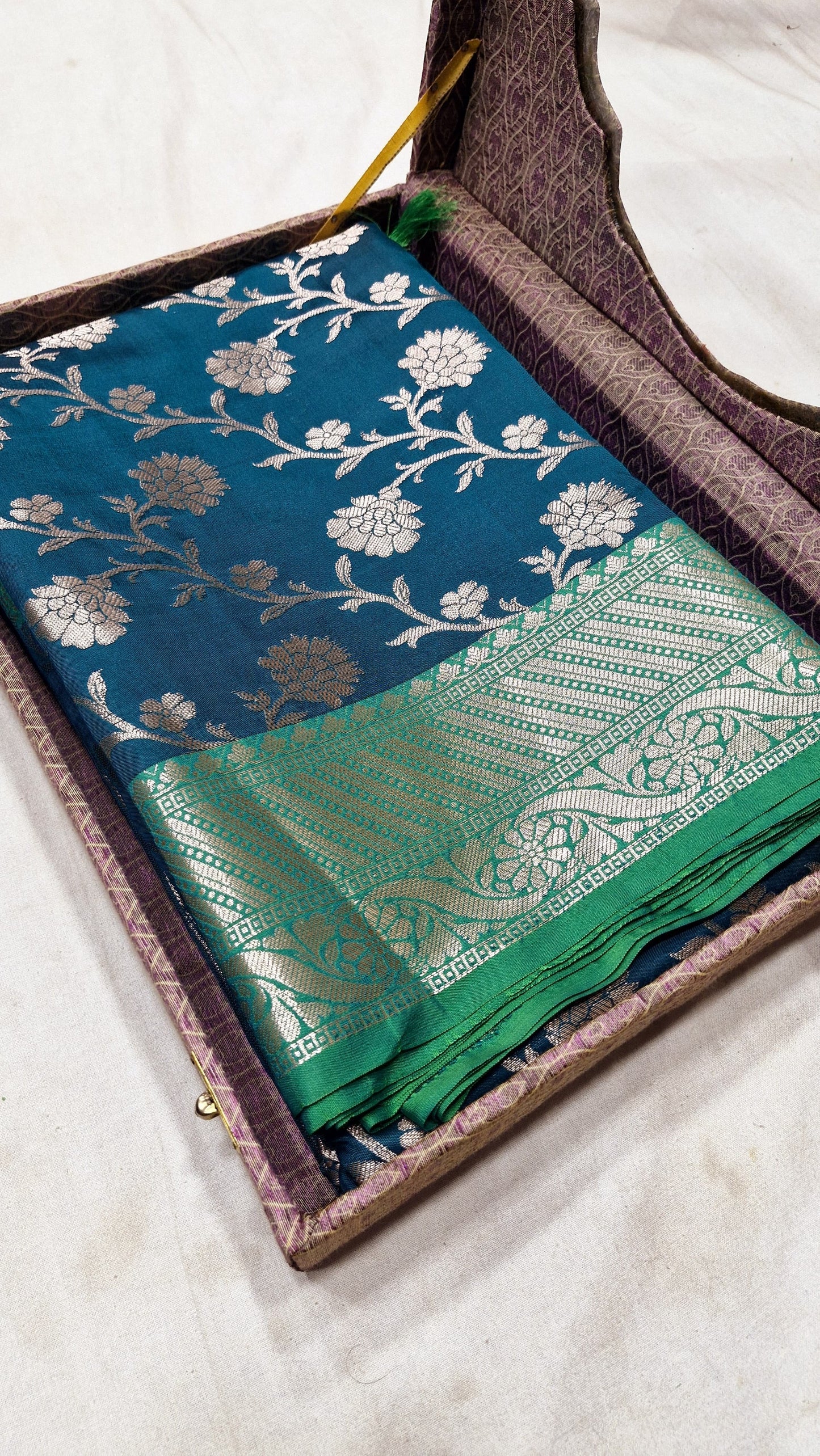 Premium Banarasi Semi Silk Saree