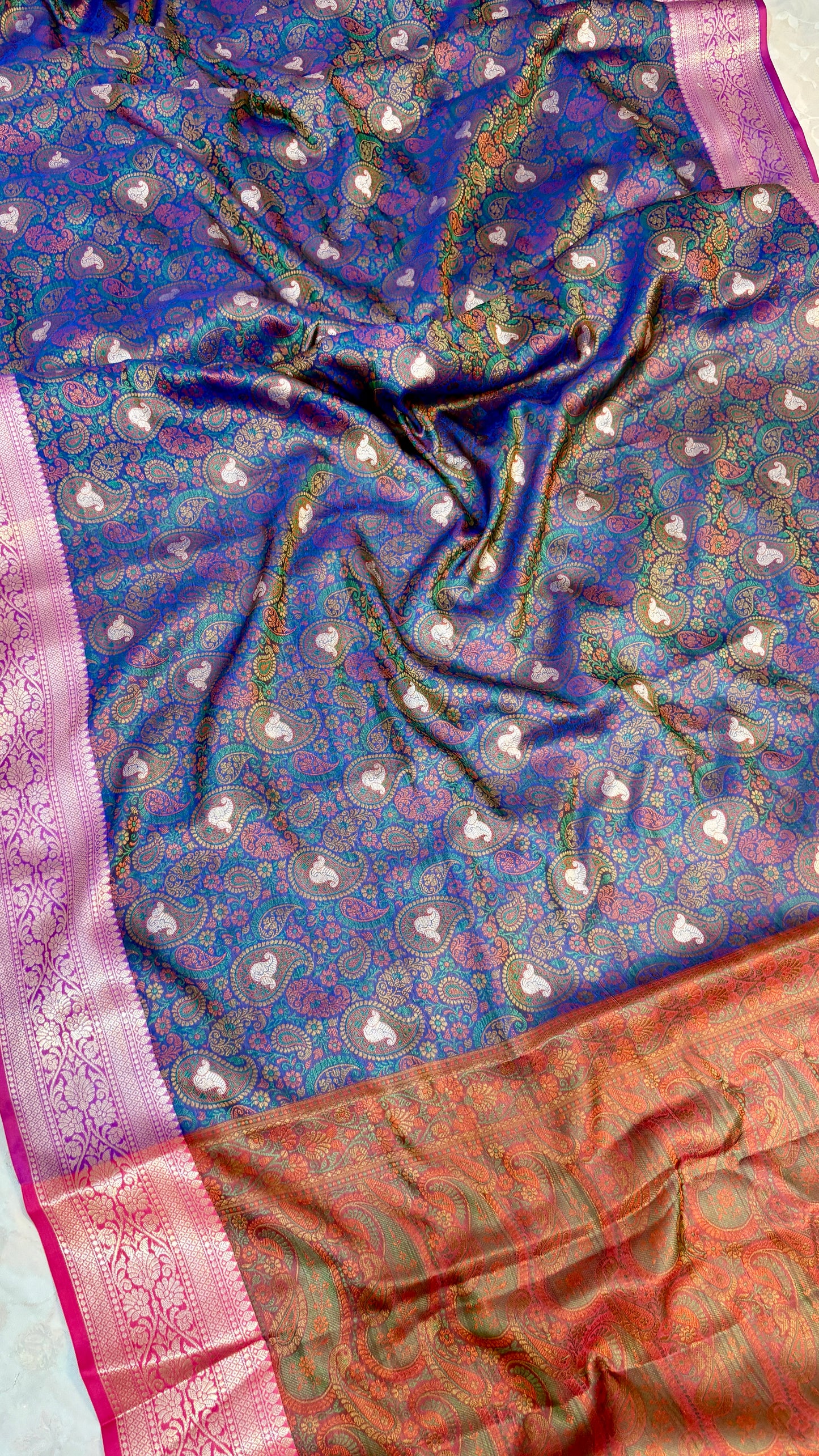 Banarasi Premium Tanchui Silk Saree