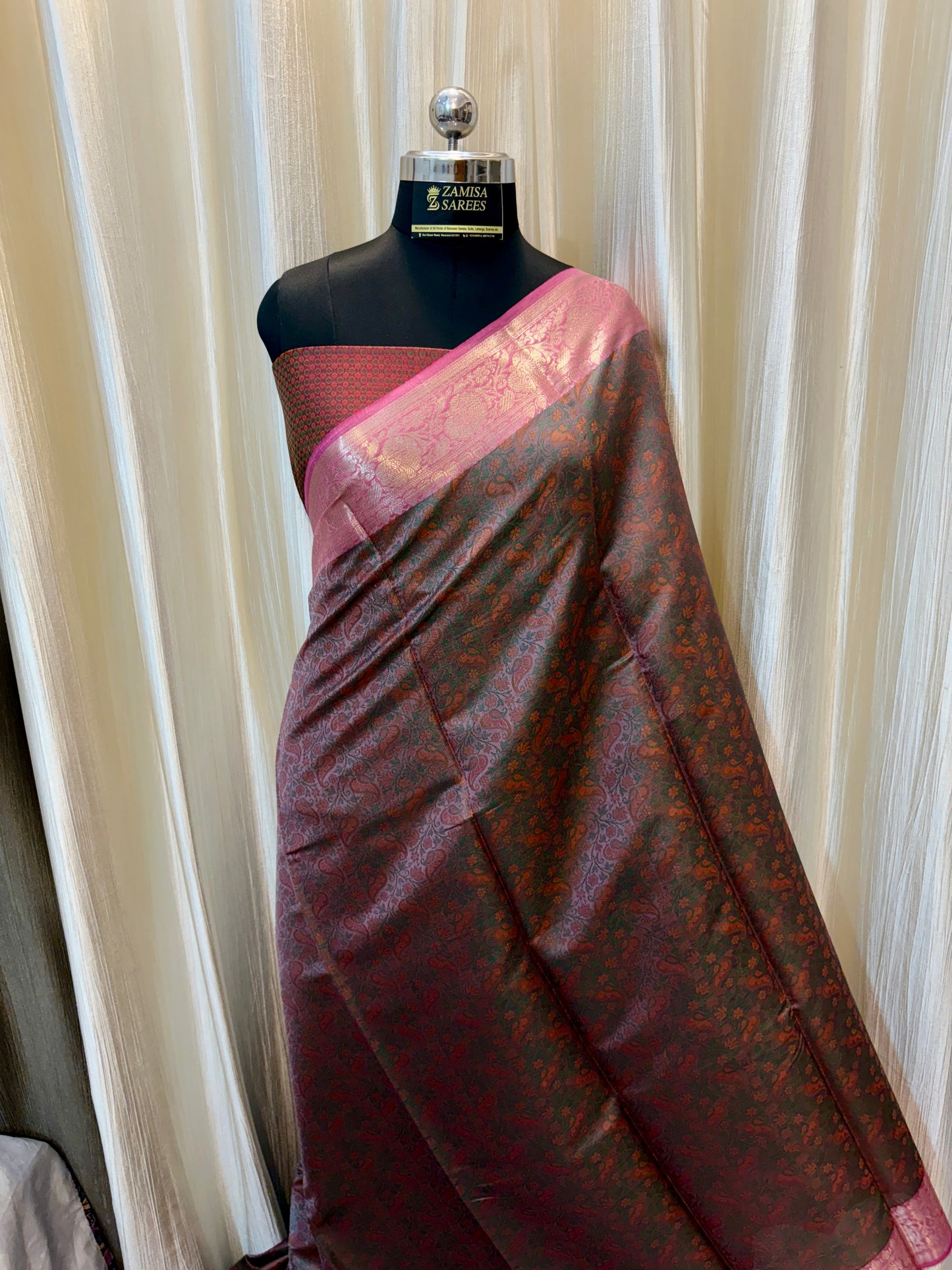 Banarasi Premium Silk Saree in Tissue Fabric