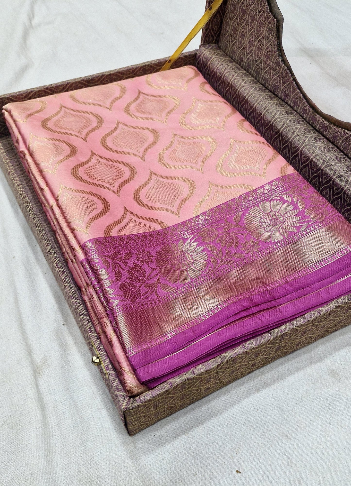 Premium Banarasi Semi Katan Silk Saree