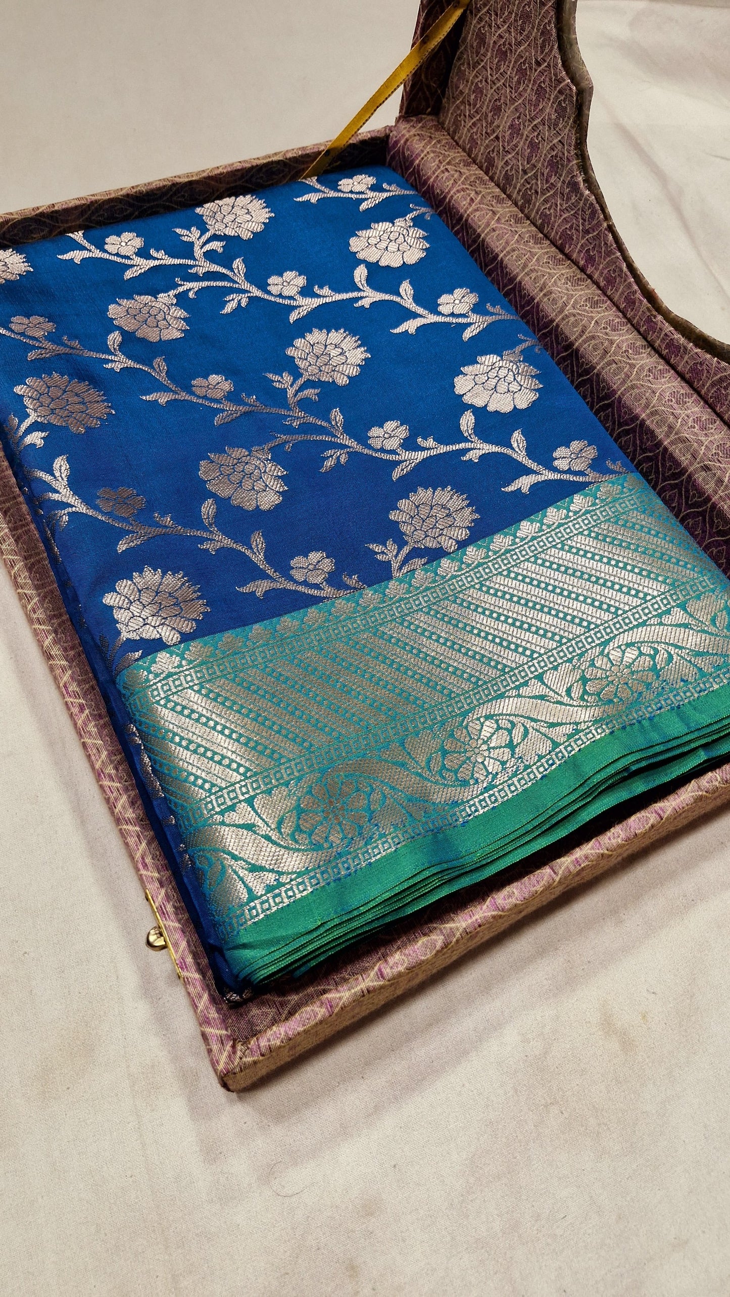 Premium Banarasi Semi Silk Saree