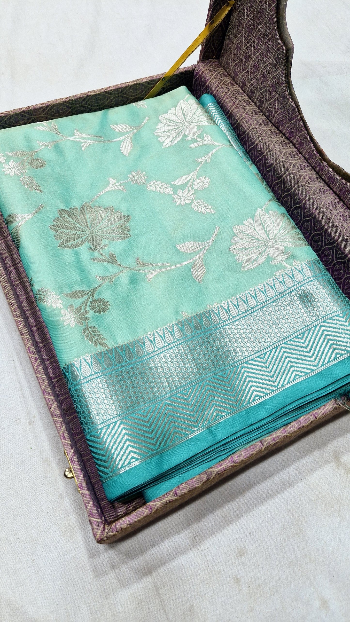 Premium Banarasi Semi Silk Saree with Zari Work