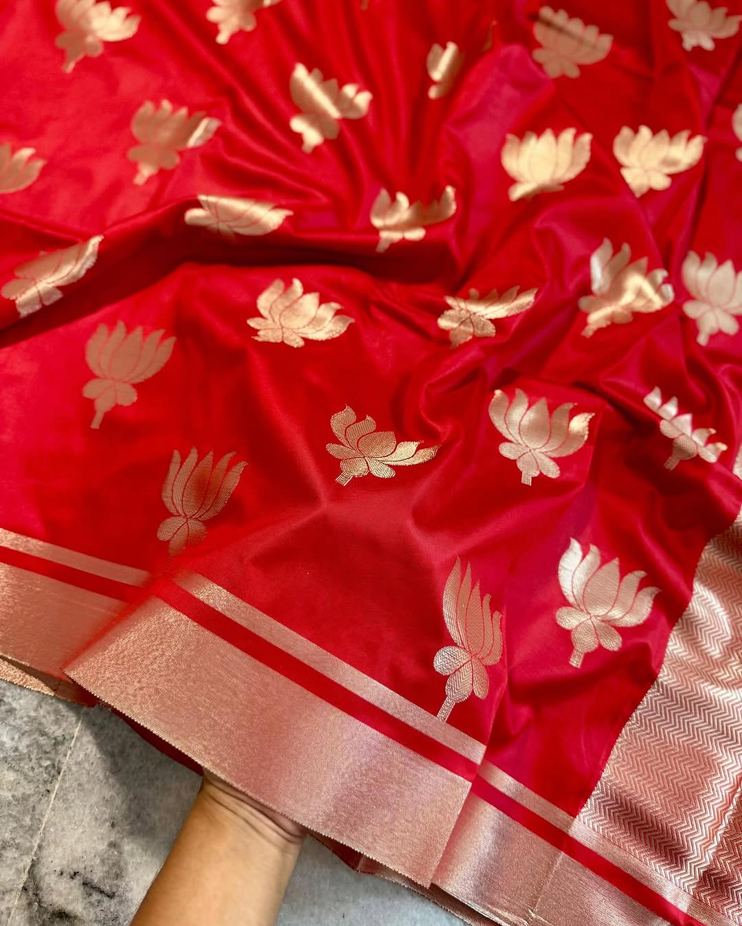 Kajol Premium Banarasi Semi Silk Saree