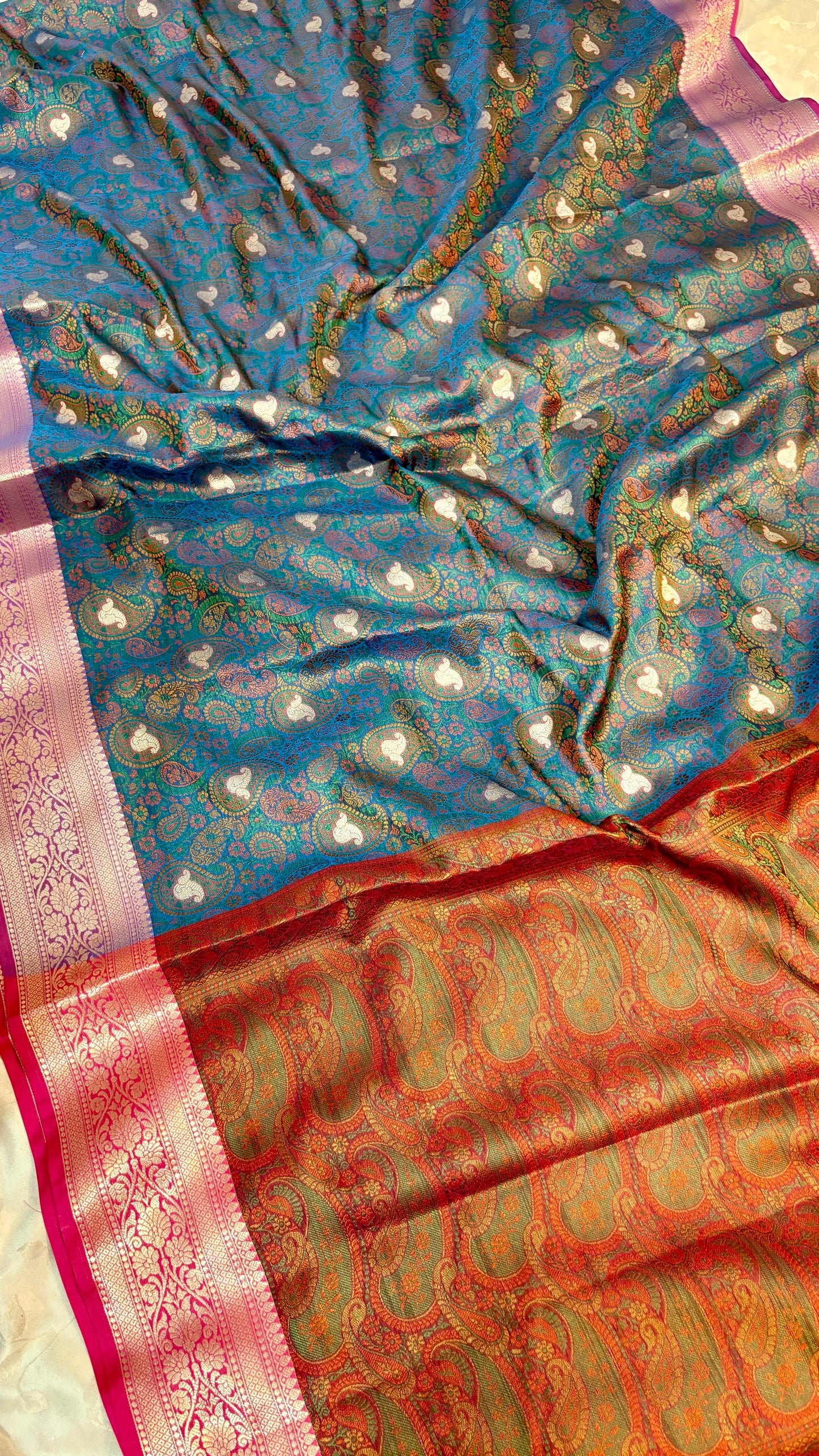 Banarasi Premium Tanchui Silk Saree