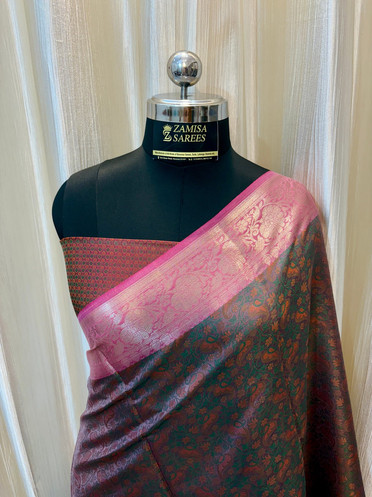 Banarasi Premium Silk Saree in Tissue Fabric