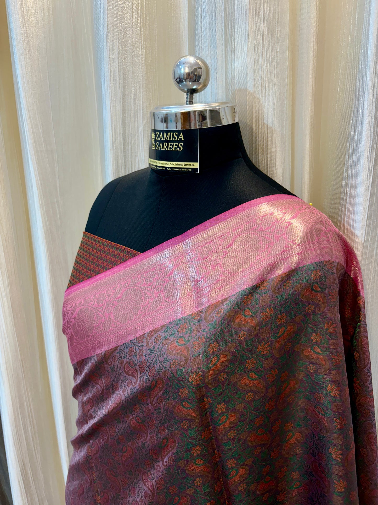 Banarasi Premium Silk Saree in Tissue Fabric